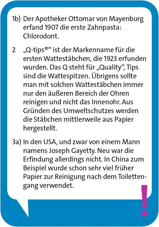 Produktbild: Pocket Quiz Alltagsfragen