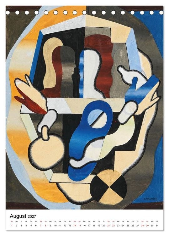 Produktbild: Georges Valmier (Tischkalender 2027 DIN A5 hoch), CALVENDO Monatskalender