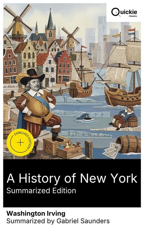 Produktbild: A History of New York (Summarized Edition)