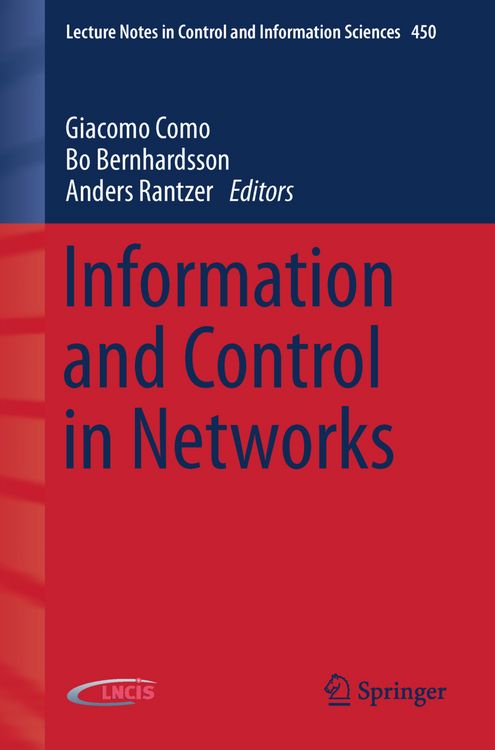 Produktbild: Information and Control in Networks