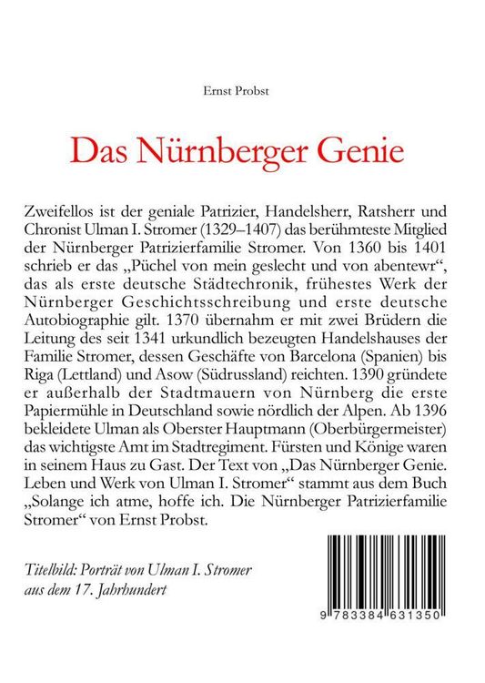 Produktbild: Das N&uuml;rnberger Genie