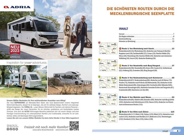 Produktbild: Reise Know-How Wohnmobil-Tourguide Mecklenburgische Seenplatte