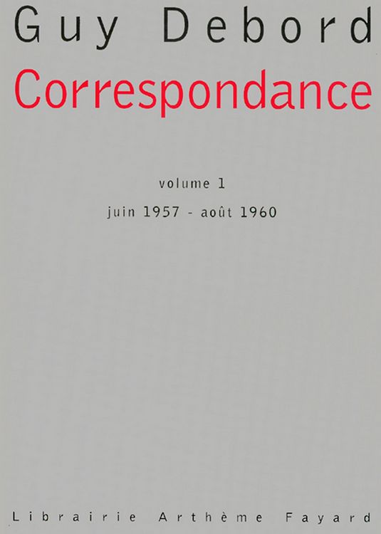 Produktbild: Correspondance - volume 1