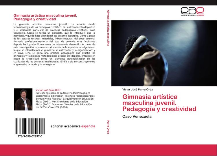 Produktbild: Gimnasia art&iacute;stica masculina juvenil. Pedagog&iacute;a y creatividad