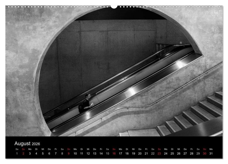 Produktbild: Spontane Fotografie Unterwegs (hochwertiger Premium Wandkalender 2026 DIN A2 quer), Kunstdruck in Hochglanz