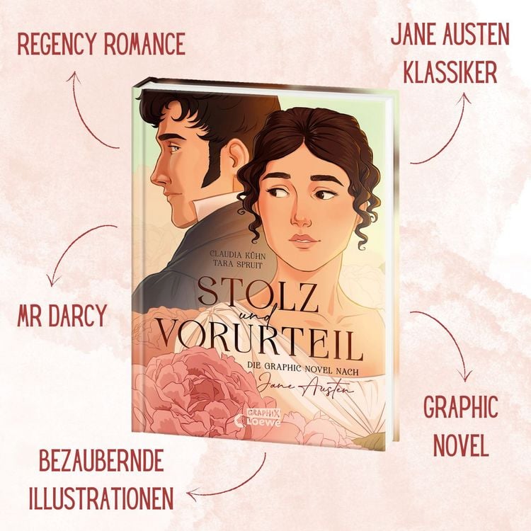 Produktbild: Stolz und Vorurteil - Die Graphic Novel nach Jane Austen