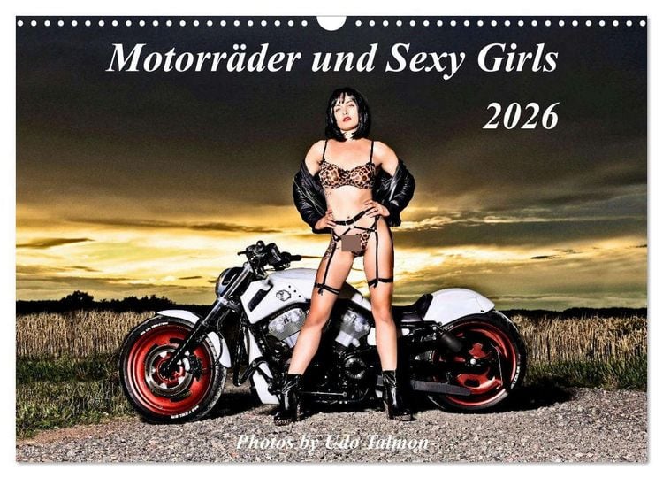 Produktbild: Motorr&auml;der und Sexy Girls (Wandkalender 2026 DIN A3 quer), CALVENDO Monatskalender