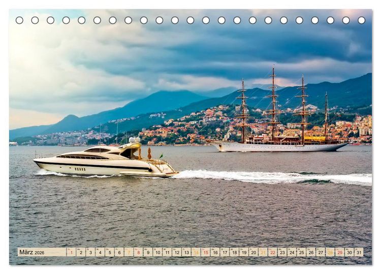 Produktbild: Reise nach Montenegro (Tischkalender 2026 DIN A5 quer), CALVENDO Monatskalender