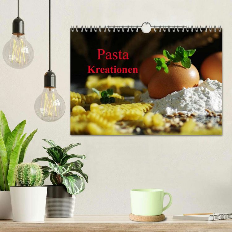 Produktbild: Pasta Kreationen (Wandkalender 2026 DIN A4 quer), CALVENDO Monatskalender