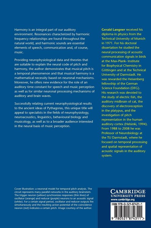 Produktbild: The Neural Code of Pitch and Harmony
