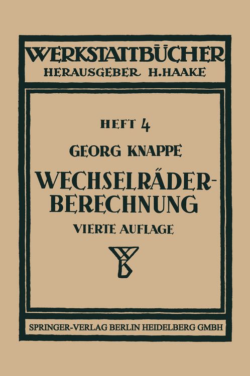 Produktbild: Wechselr&auml;derberechnung f&uuml;r Drehb&auml;nke