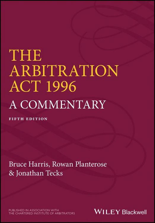 Produktbild: The Arbitration Act 1996