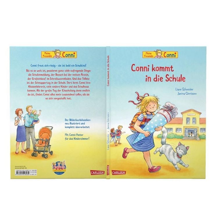 Produktbild: Conni-Bilderb&uuml;cher: Conni kommt in die Schule (Neuausgabe)