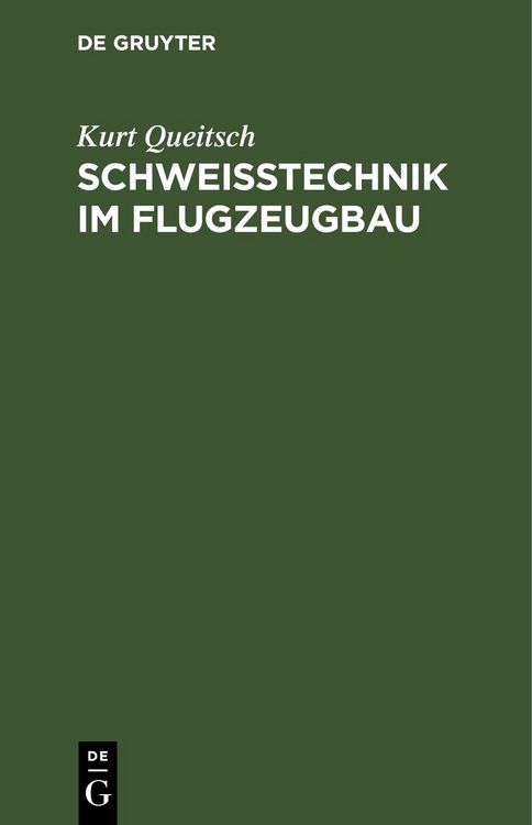 Produktbild: Schwei&szlig;technik im Flugzeugbau
