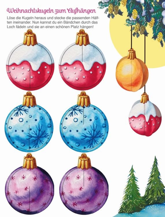 Produktbild: Weihnachts-Bastelspass