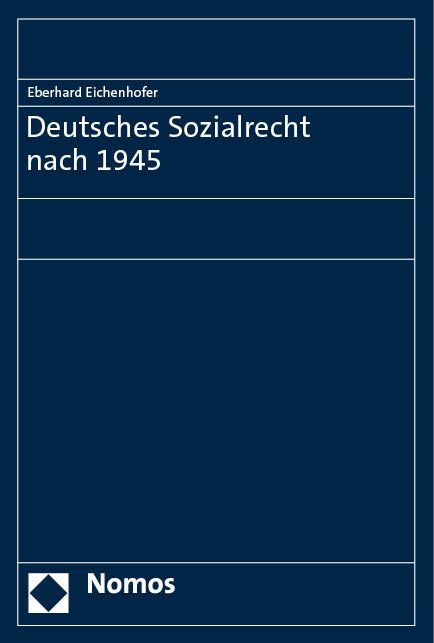 Produktbild: Deutsches Sozialrecht nach 1945