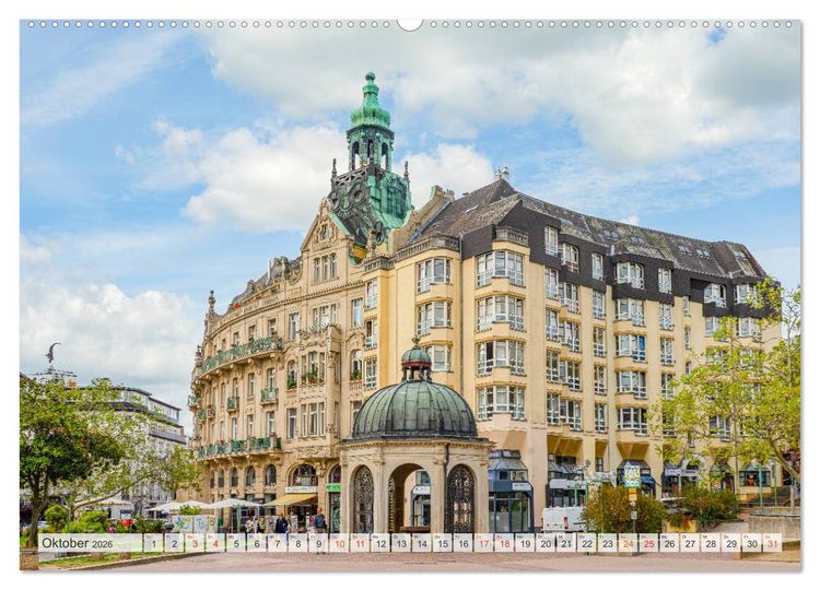 Produktbild: Wiesbaden Impressionen (Wandkalender 2026 DIN A2 quer), CALVENDO Monatskalender