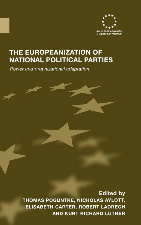 Produktbild: The Europeanization of National Political Parties