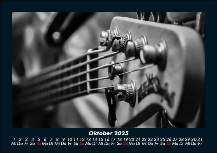 Produktbild: Musik 2025 Fotokalender DIN A5