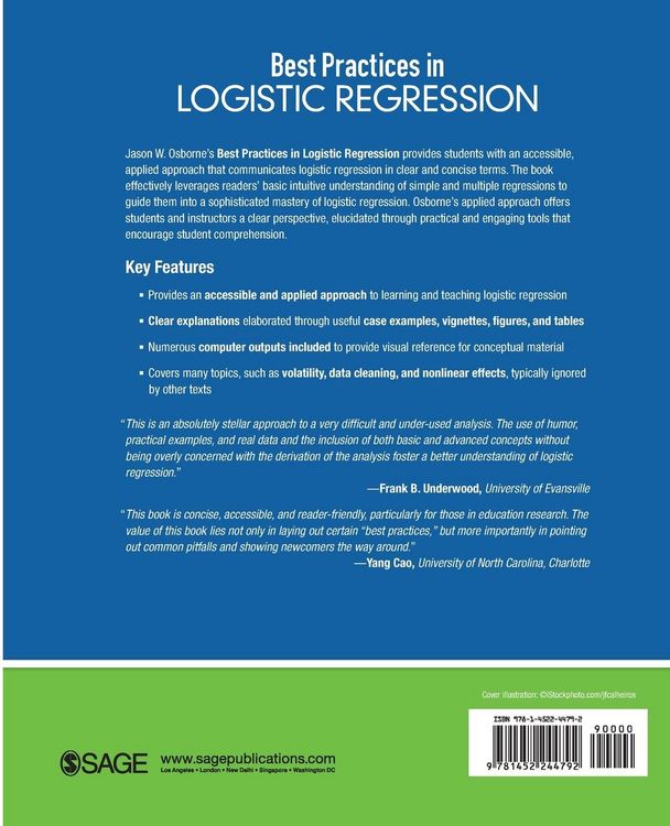 Produktbild: Best Practices in Logistic Regression