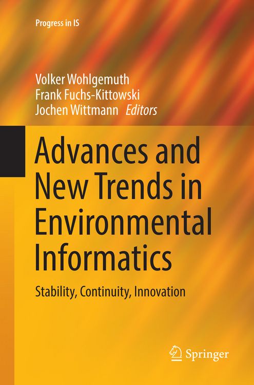 Produktbild: Advances and New Trends in Environmental Informatics