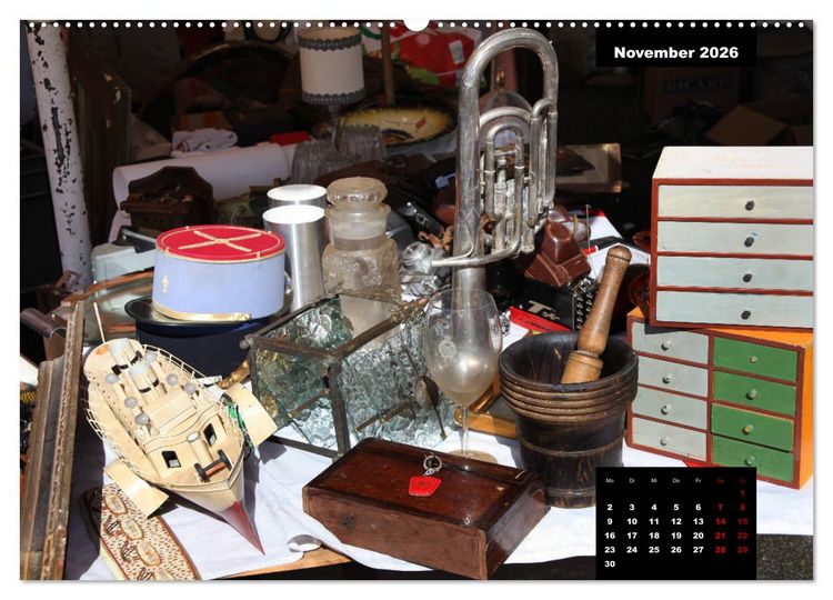 Produktbild: Tr&ouml;del, Flohmarkt & Antikes (Wandkalender 2026 DIN A2 quer), CALVENDO Monatskalender