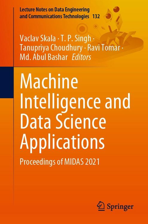 Produktbild: Machine Intelligence and Data Science Applications