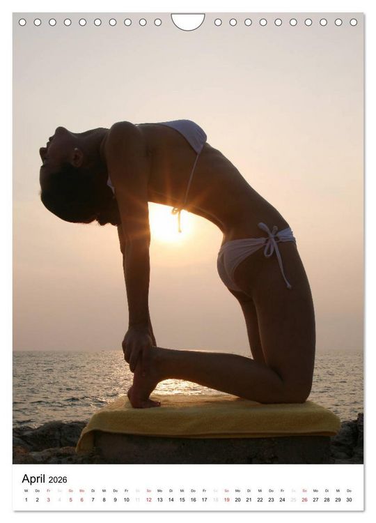 Produktbild: Yoga K&ouml;rperformen (Wandkalender 2026 DIN A4 hoch), CALVENDO Monatskalender
