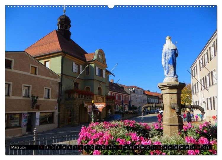 Produktbild: Drachenstadt Furth im Wald (Wandkalender 2026 DIN A2 quer), CALVENDO Monatskalender