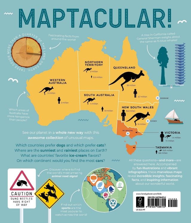Produktbild: Lonely Planet Kids Maptacular!