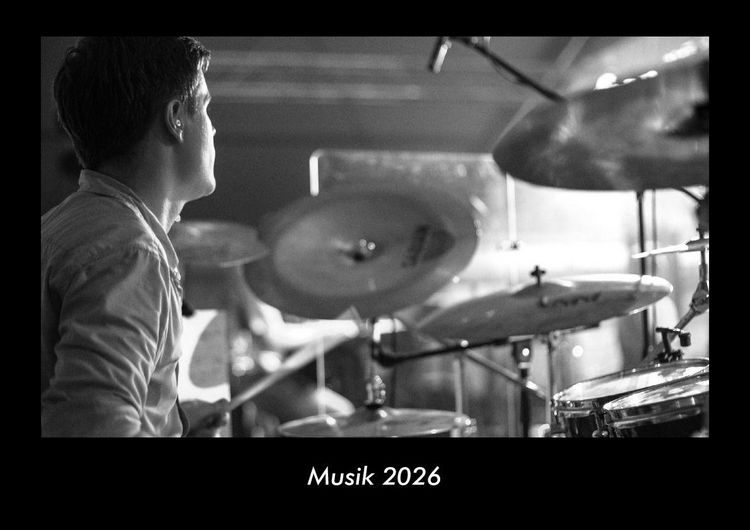 Produktbild: Musik 2026 Fotokalender DIN A3