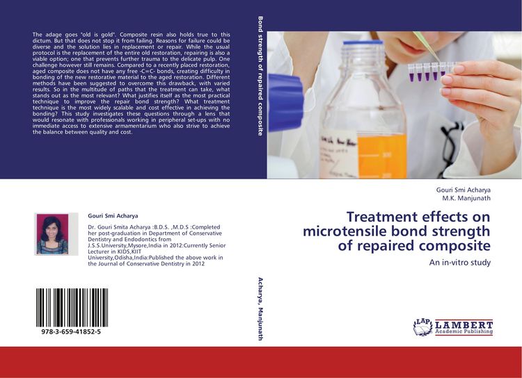 Produktbild: Treatment effects on microtensile bond strength of repaired composite