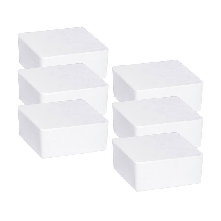 Produktbild: Raumentfeuchter Mod. Cube Nachfüller 500 g mit Orangenduft, 6er, Luftentfeuchter Nachfüllpack