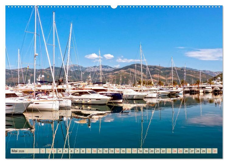 Produktbild: Reise nach Montenegro (hochwertiger Premium Wandkalender 2026 DIN A2 quer), Kunstdruck in Hochglanz