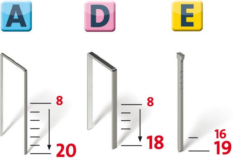 Produktbild: Novus Tools J-165 EAD 105112200 Elektrotacker Klammerntyp Typ 53, Typ 53F Klammernl&auml;nge 8 - 18 mm