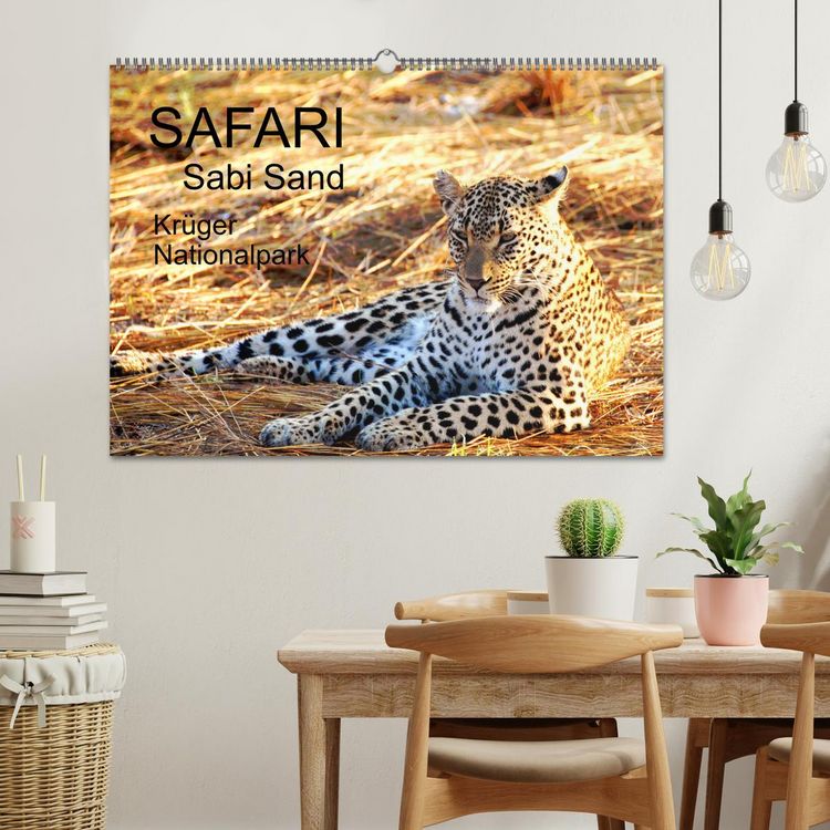 Produktbild: Safari / Afrika (Wandkalender 2026 DIN A2 quer), CALVENDO Monatskalender
