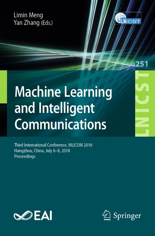 Produktbild: Machine Learning and Intelligent Communications