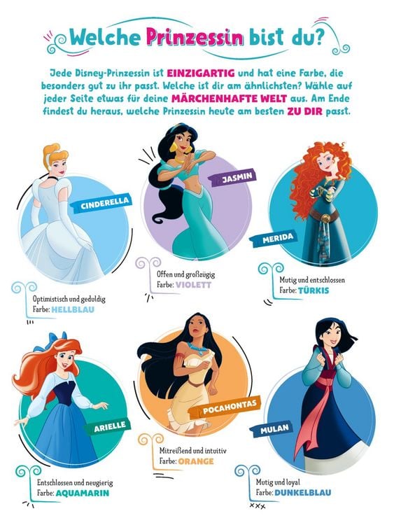 Produktbild: Disney Prinzessin: Welche Prinzessin bist du?