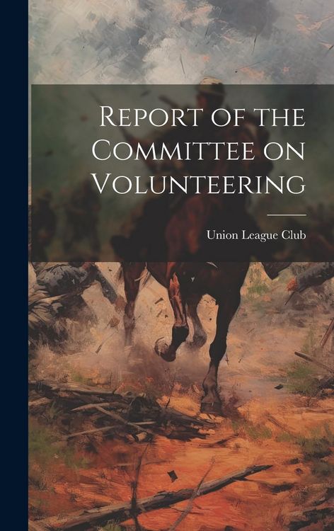 Produktbild: Report of the Committee on Volunteering