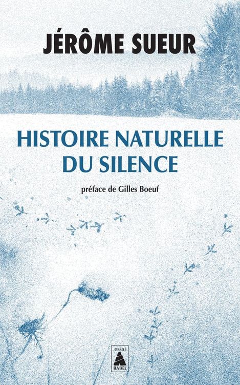 Produktbild: Histoire naturelle du silence