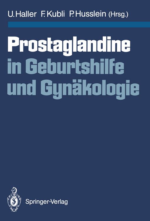 Produktbild: Prostaglandine in Geburtshilfe und Gyn&auml;kologie