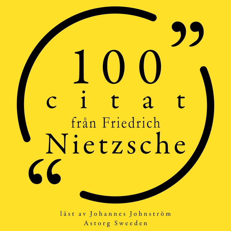Produktbild: 100 citat fr&aring;n Friedrich Nietzsche