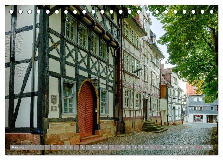 Produktbild: Ein Blick auf Bad Hersfeld (Tischkalender 2026 DIN A5 quer), CALVENDO Monatskalender