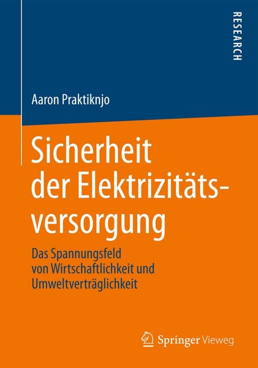Produktbild: Sicherheit der Elektrizit&auml;tsversorgung