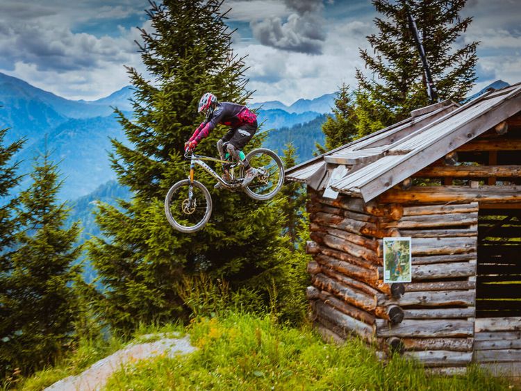 Produktbild: CALVENDO Puzzle Ein Motiv aus dem Kalender Downhill Action | 1000 Teile Lege-Gr&ouml;&szlig;e 64x48cm Foto-Puzzle f&uuml;r gl&uuml;ckliche Stunden