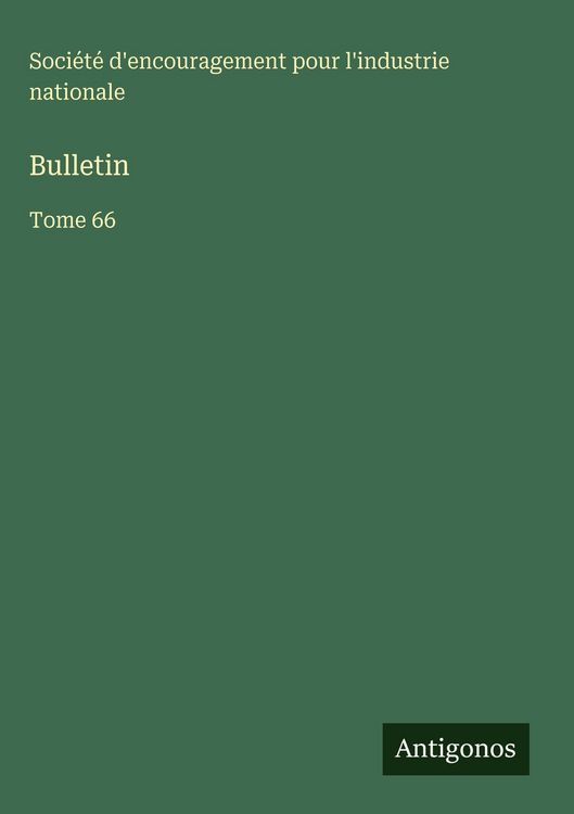 Produktbild: Bulletin
