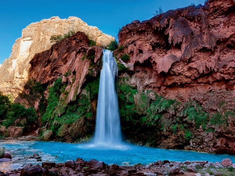 Produktbild: CALVENDO Puzzle Havasupai Falls, Arizona | 1000 Teile Lege-Gr&ouml;&szlig;e 64x48cm Foto-Puzzle f&uuml;r gl&uuml;ckliche Stunden