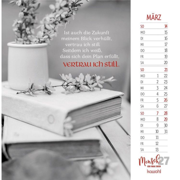 Produktbild: Mensch, ich mag dich 2027