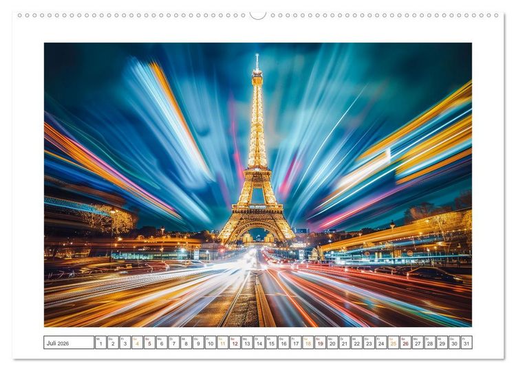 Produktbild: Ber&uuml;hmte Wahrzeichen (Wandkalender 2026 DIN A2 quer), CALVENDO Monatskalender