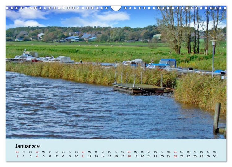 Produktbild: Schwabstedt an der Treene (Wandkalender 2026 DIN A3 quer), CALVENDO Monatskalender
